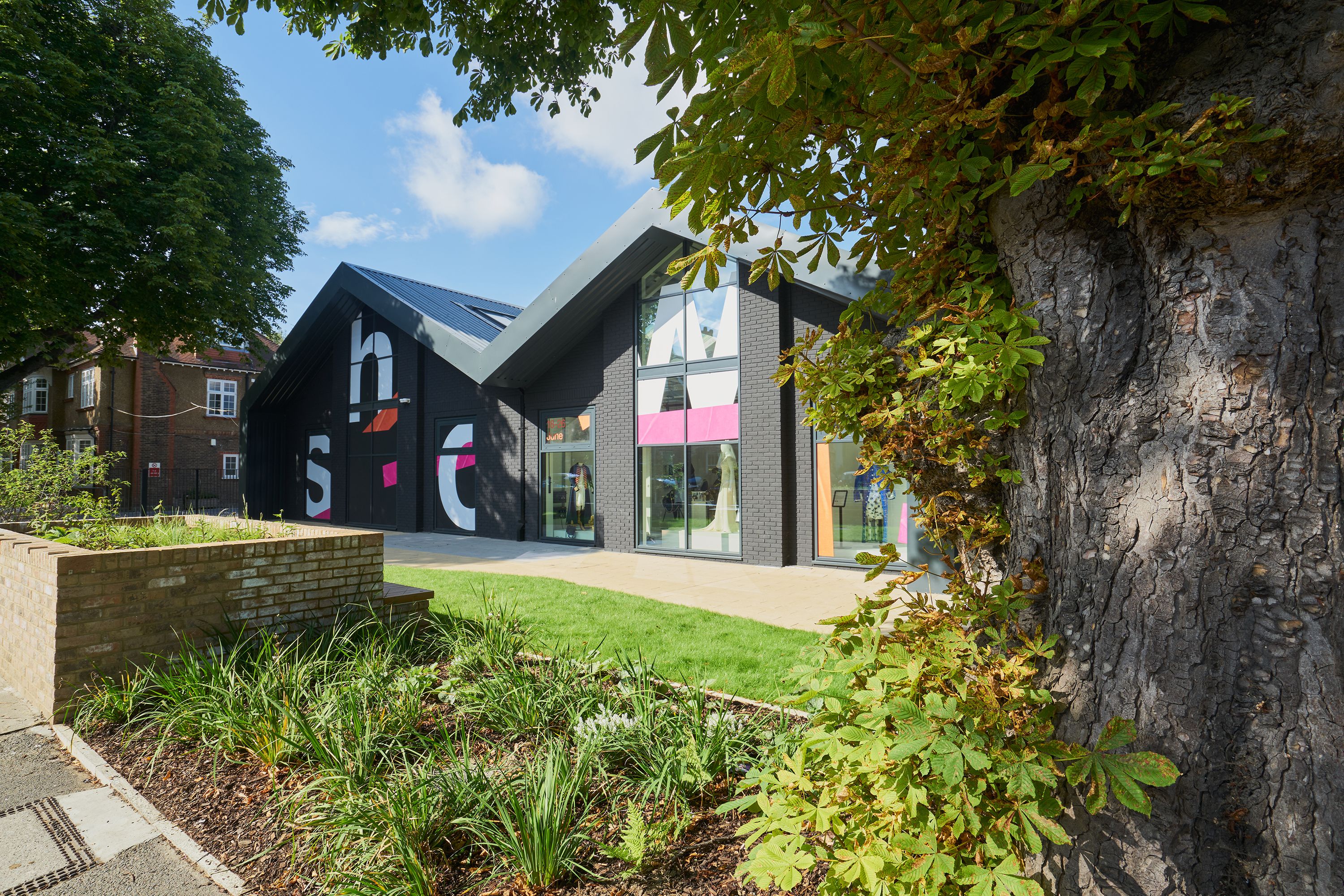 Forecourt of Wimbledon College of Art