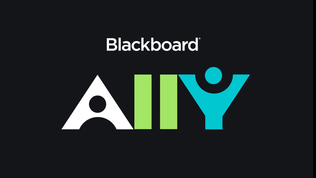Blackboard Ally