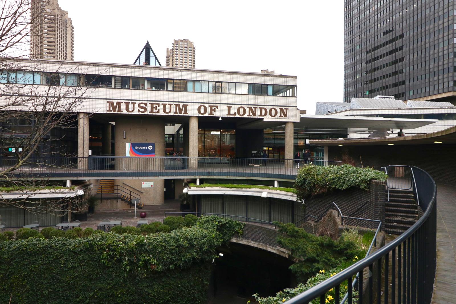 Front of the Museum of London