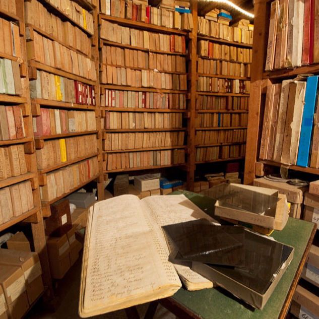 Inside the Edward Reeves Archive in Lewes