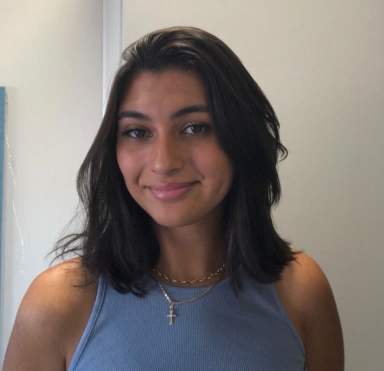 Person smiling at the camera