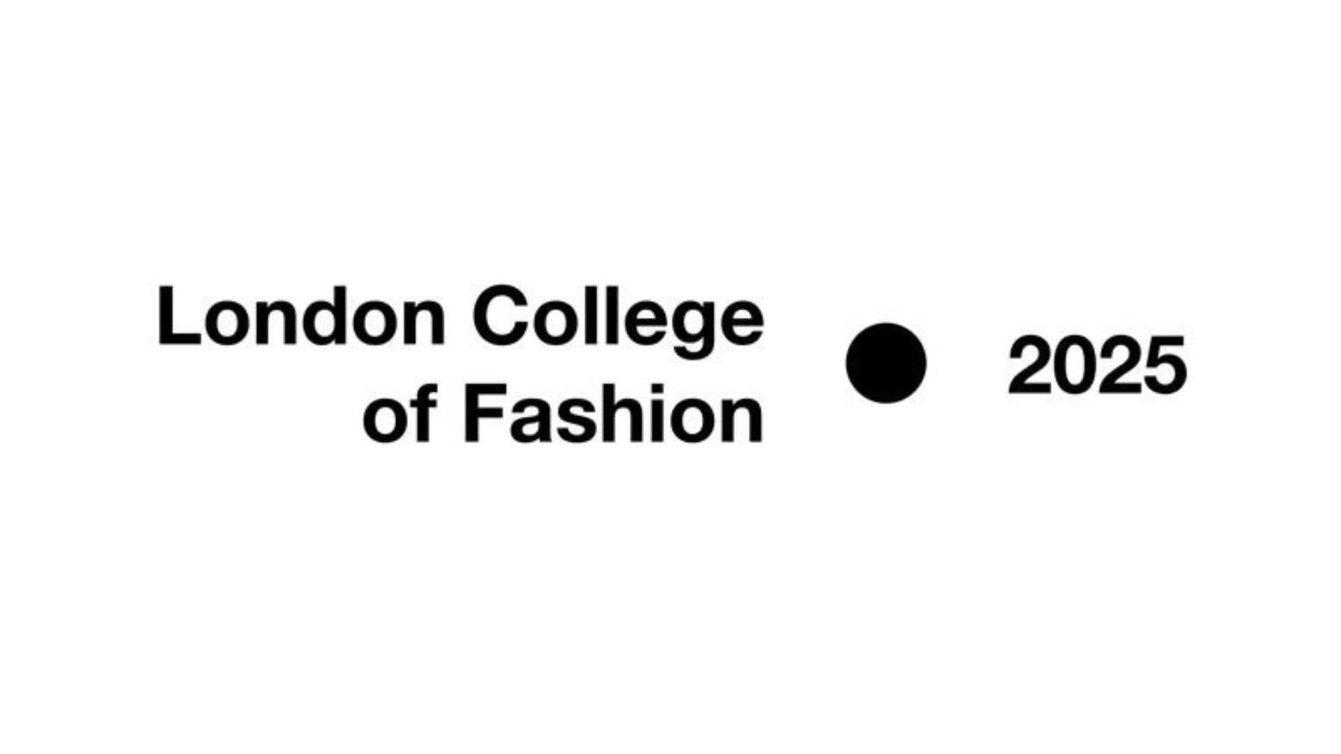 London College of Fashion 2025 Logo