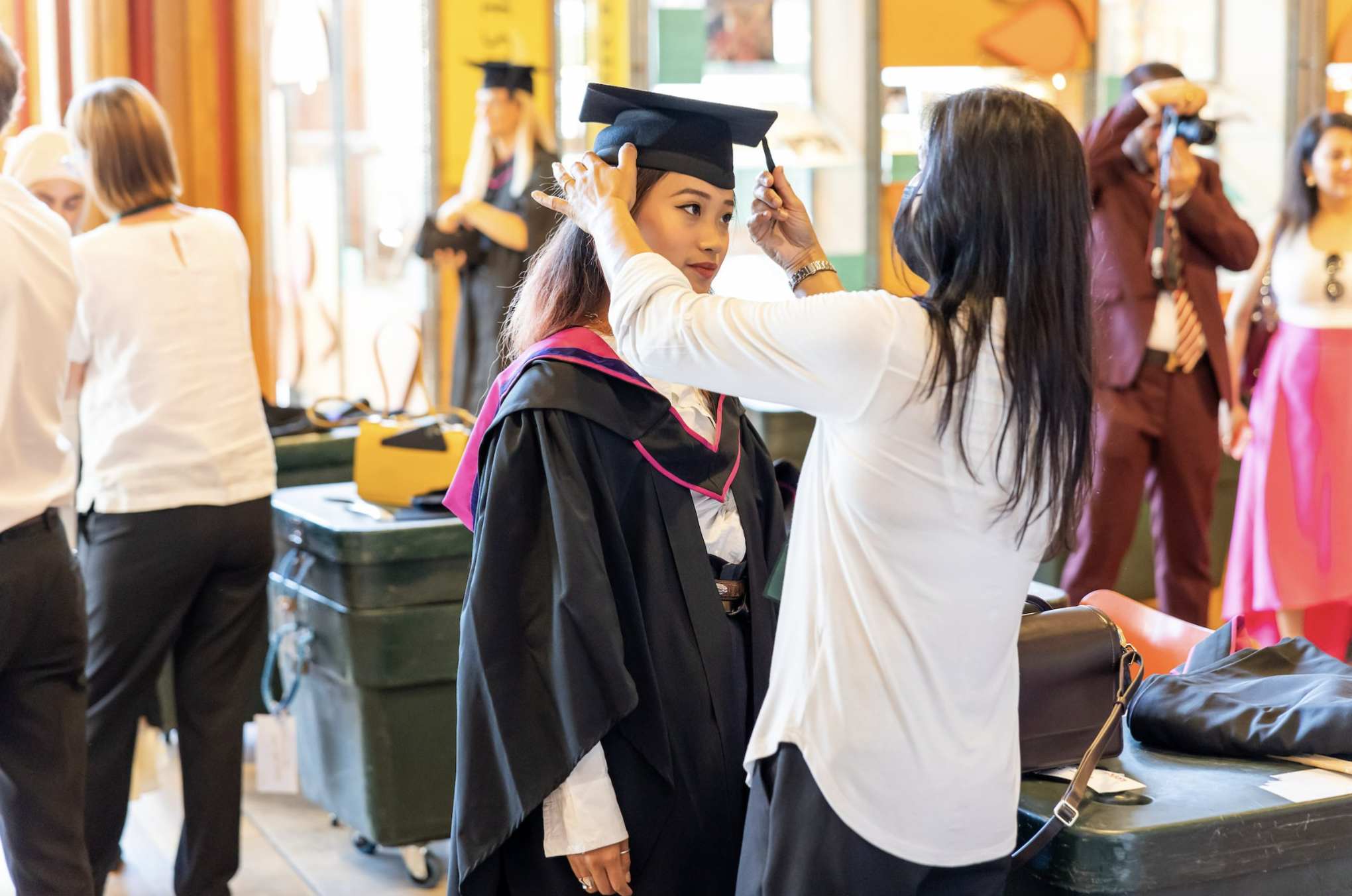 London College of Fashion, Class of 2022 graduation ceremonies, Royal Festival Hall at Southbank Centre | Photography: David Poultney