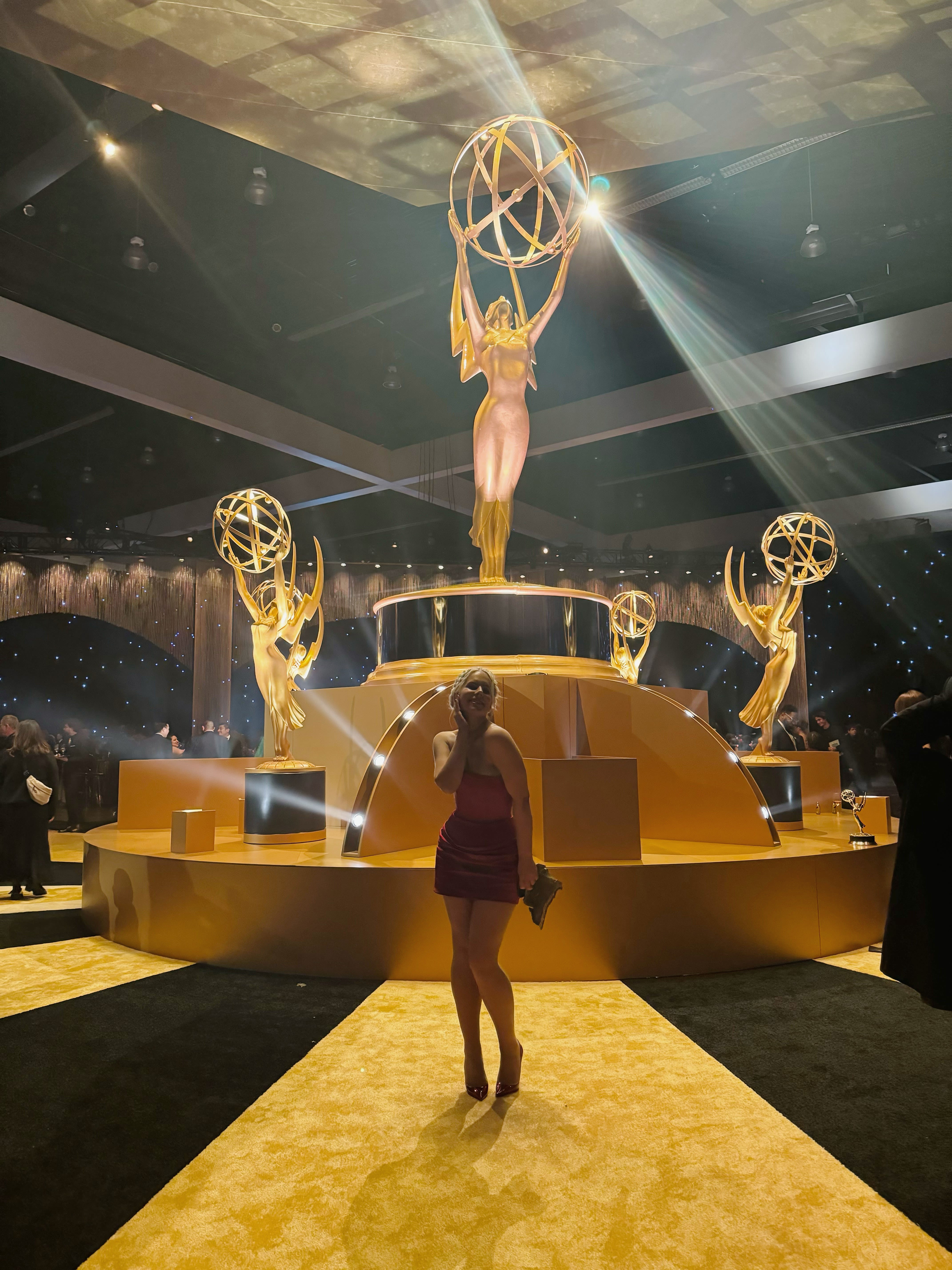 Jovana Gospavic at the Emmys