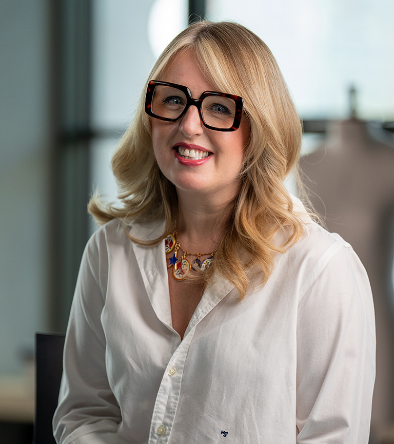 Headshot of MA Fashion Business and Marketing Online Course Leader Kirsty Nevett