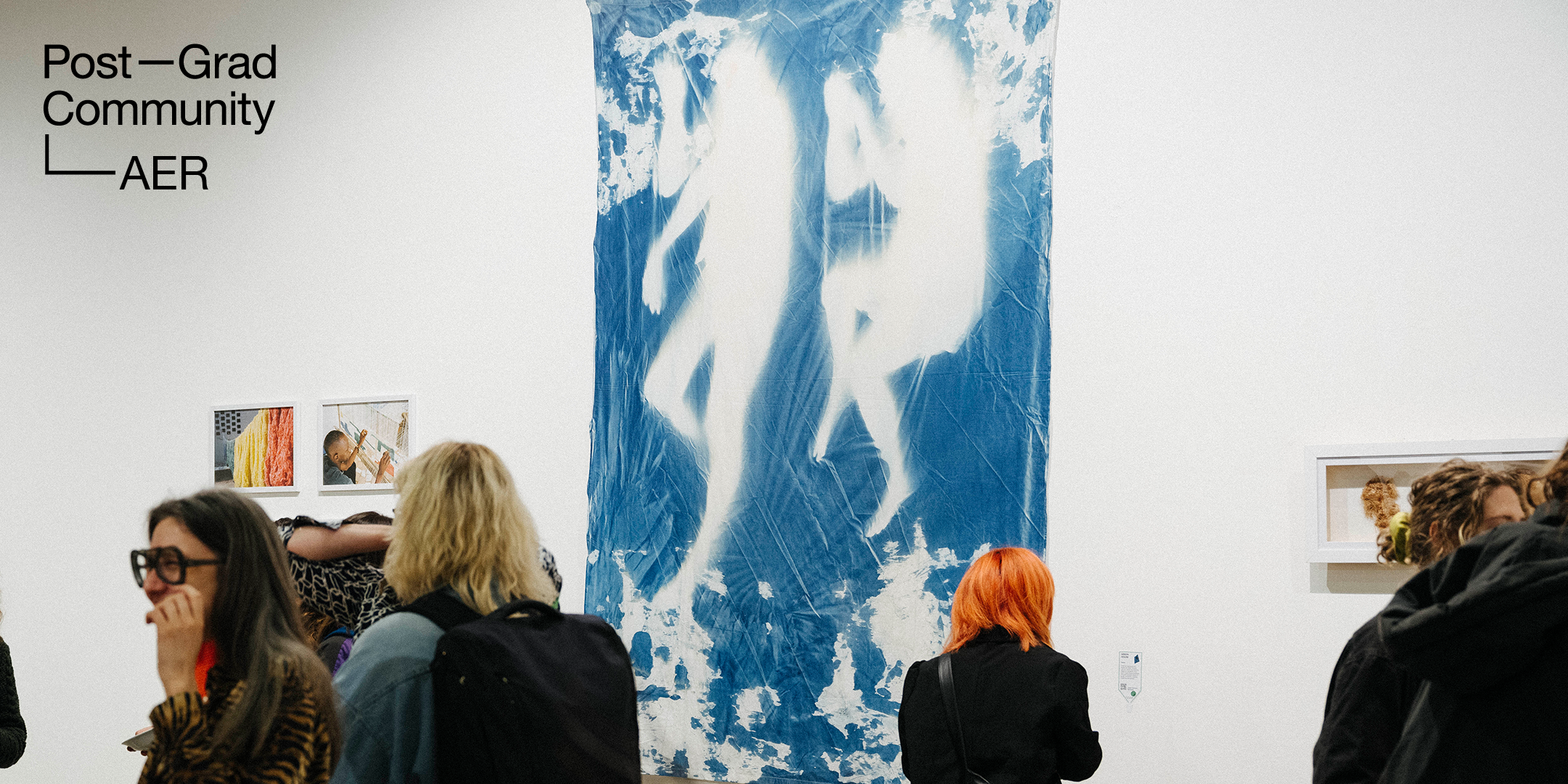 AER artwork hung in the Lethaby Gallery