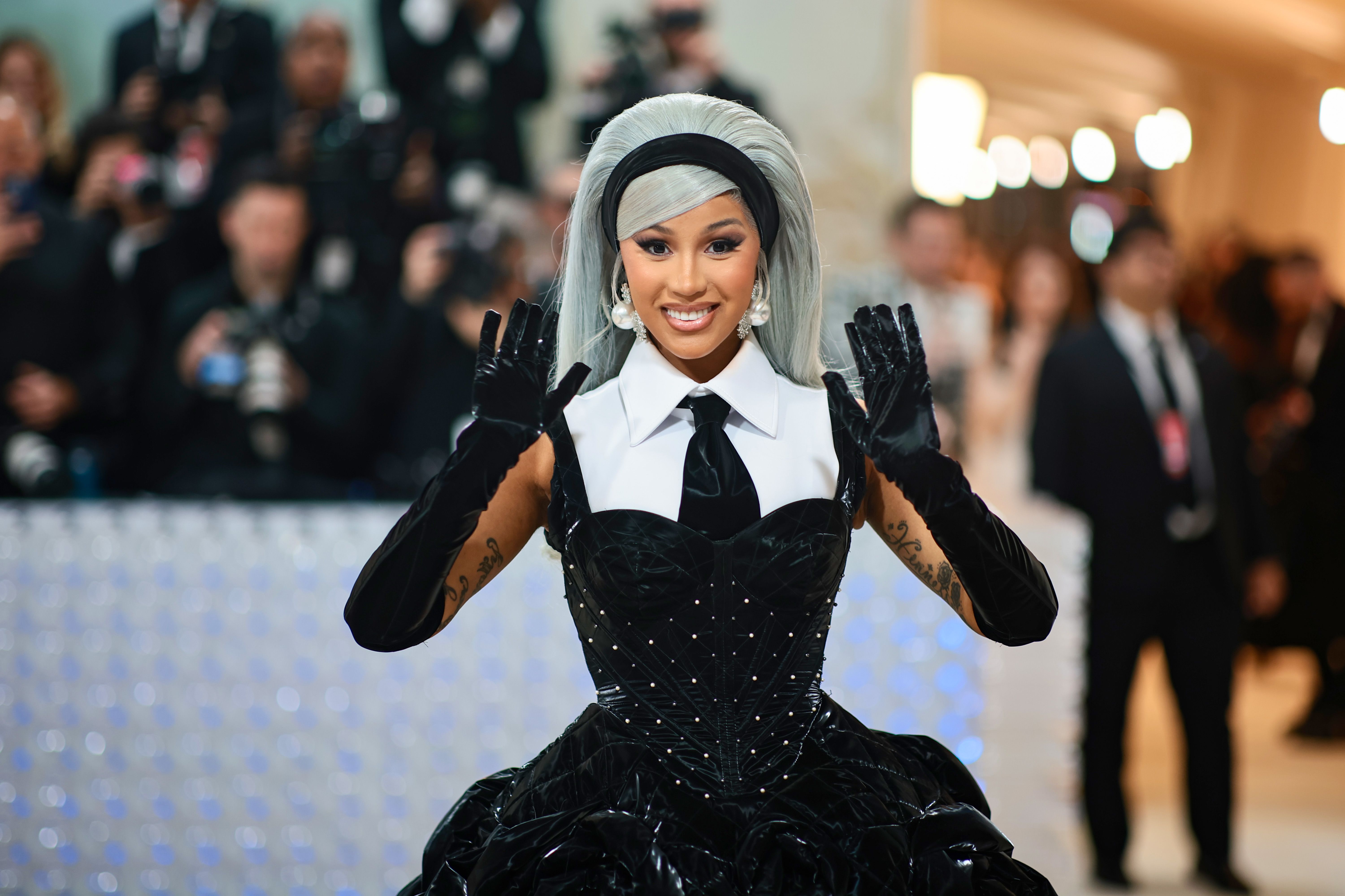 Unveiling Cardi B's Met Gala transformation: How LCF graduate Chen Peng  crafted timeless elegance