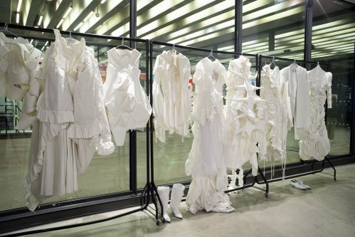 collection of pieces from the white show
