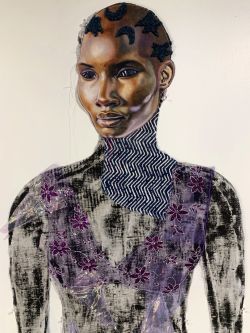Artwork by Liana Ambrose-Murray of a portrait of woman