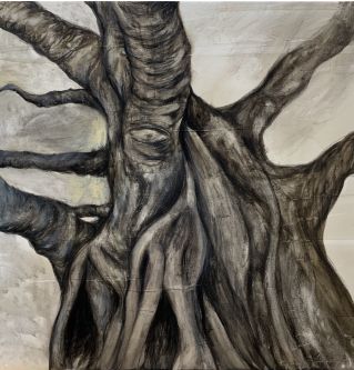 drawing of a tree