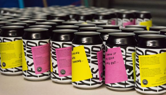 Cans of beer