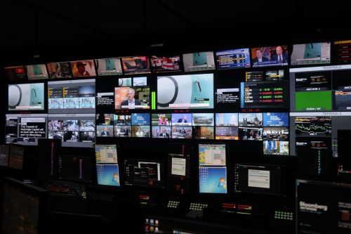 TV Studio control room