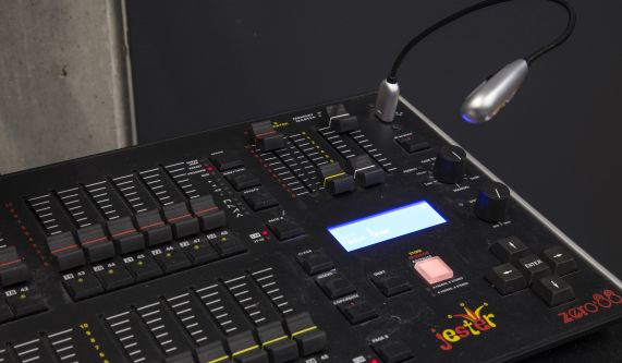 A lighting desk 