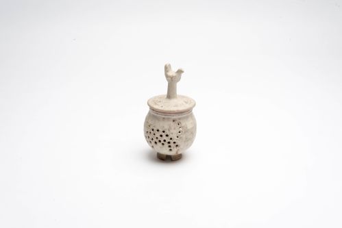 Ian Godfrey ceramic with animal motifs. ILEA Collection.