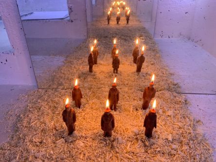 Friday_Akimbo candles installation. Photo by Danmei Luo