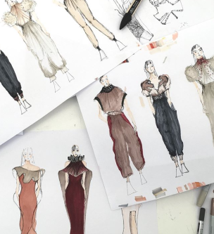 Credit @iisf_lcf Fashion Design