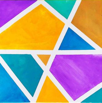 Painting by student.