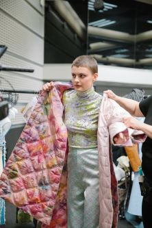 Backstage at MA19 Womenswear