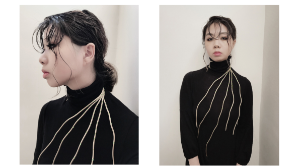 Kristen Schultze's Evergree necklace