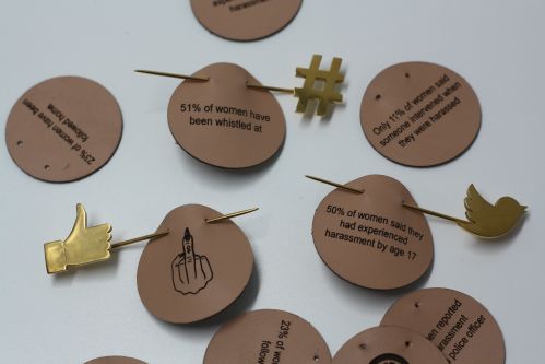 Image of handmade badges