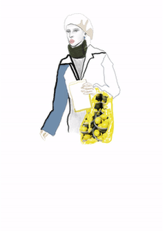 Fashion Imaging and Illustration work by Lucy Fretwell