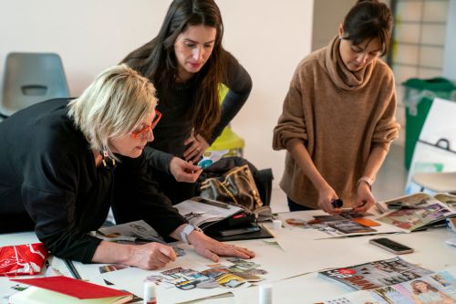 Short course tutor teaching Designing pop up shops and events