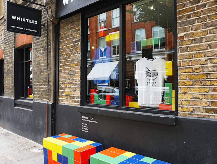 Step inside the Whistles store takeover by Fashion Styling and Production students
