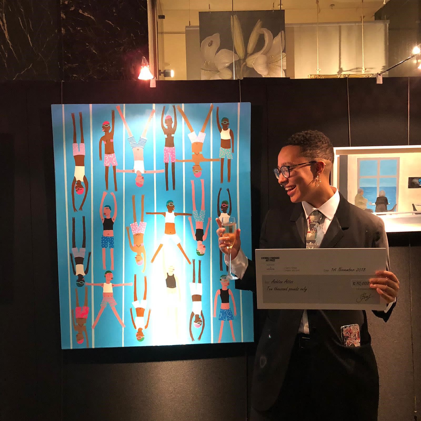 CSM student takes The Evening Standard Art Prize with ‘Don’t Stay In Ya Lane’