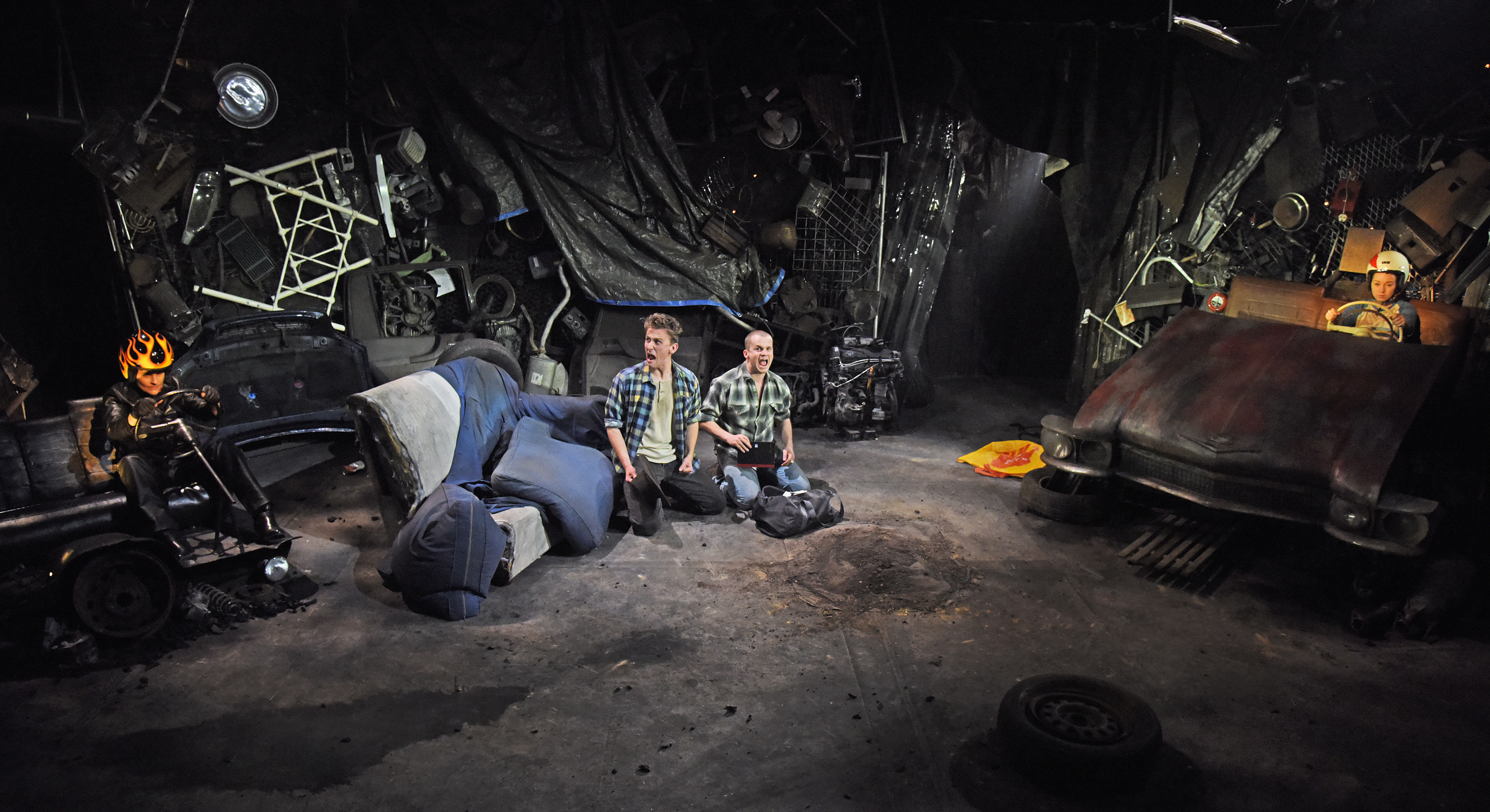 Picture from the Kneebone Cadillac, Theatre Design by Bob Bailey