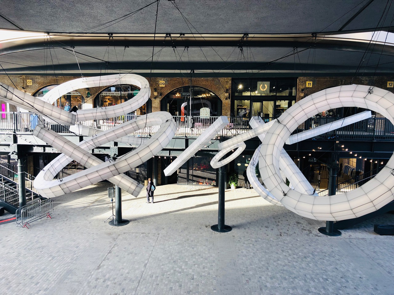 Aerial art display