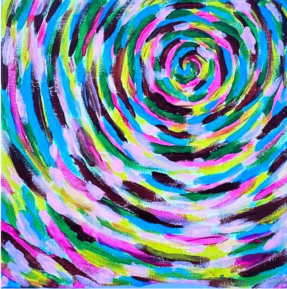 Colourful painting
