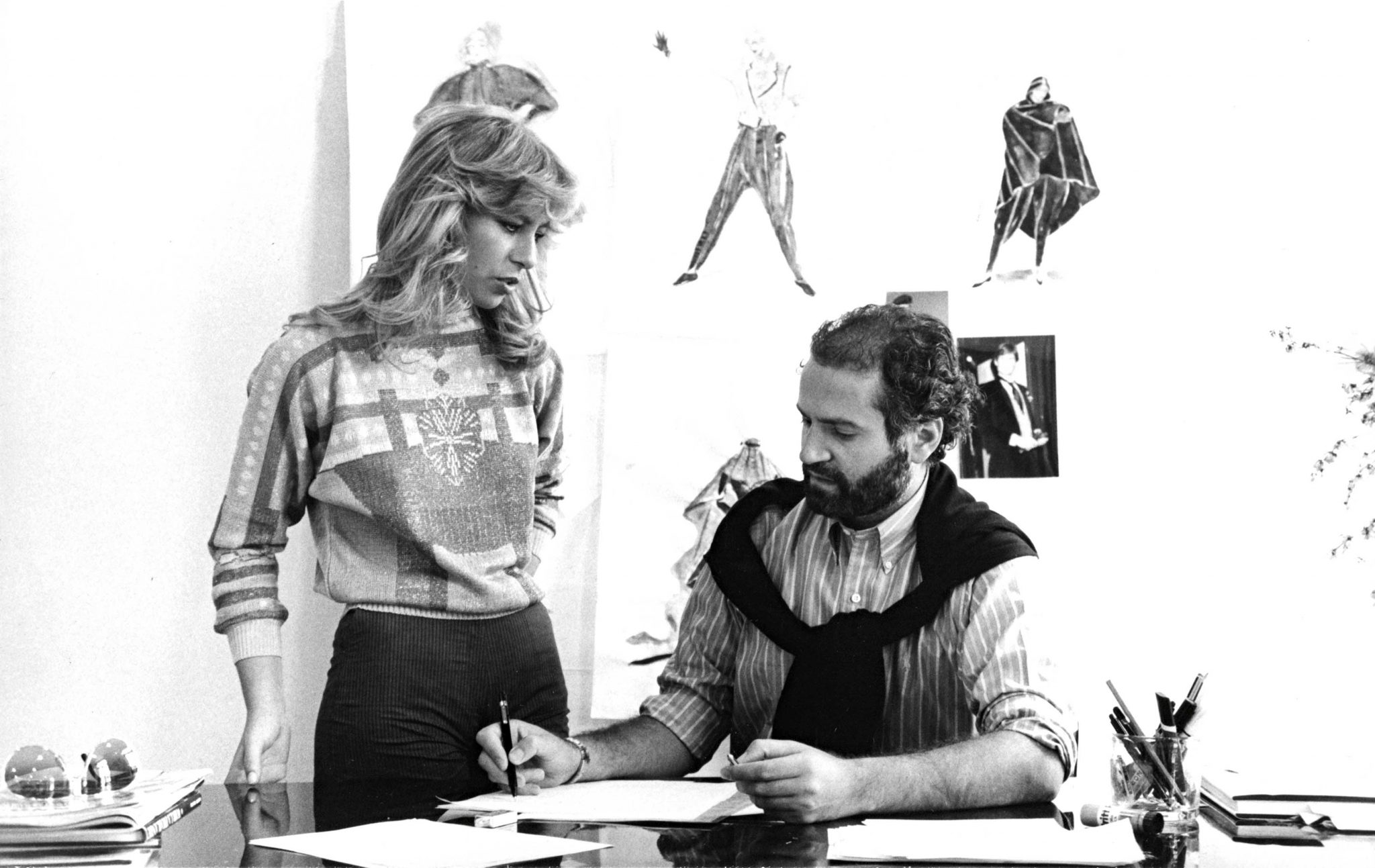 Donatella and Gianna Versace (photo: Alfa Castaldi)