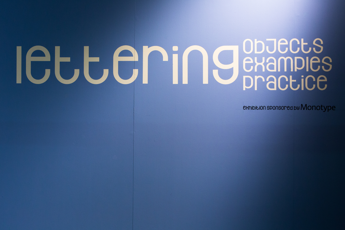 History of Lettering and Type. Lethaby Gallery. CSM.                            25/February/2014