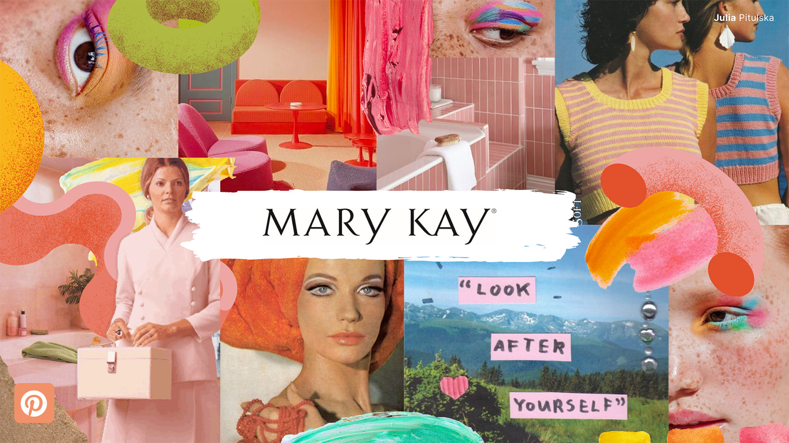 A collage-style mood board.