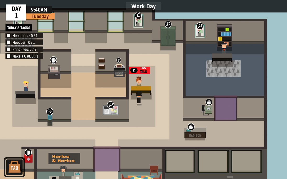 game interface