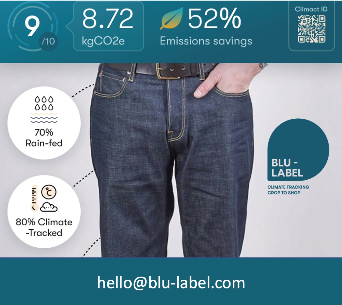 Blu Label infographic