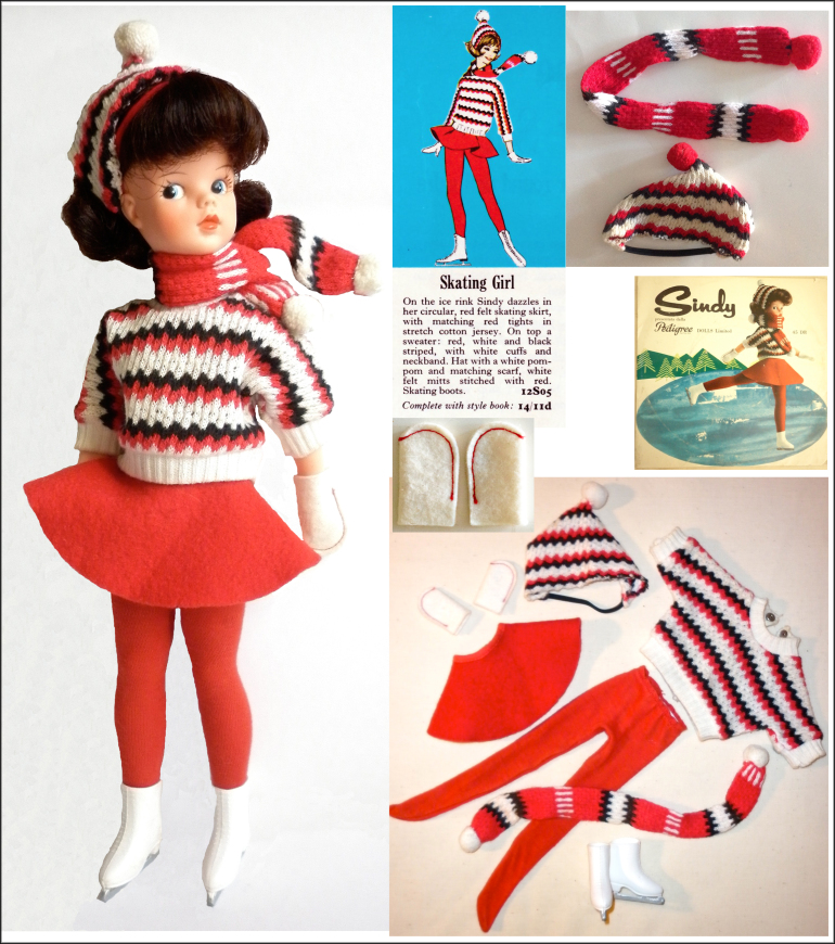 Sindy Ice Skater circa 1964 photo by Claire Wilcox