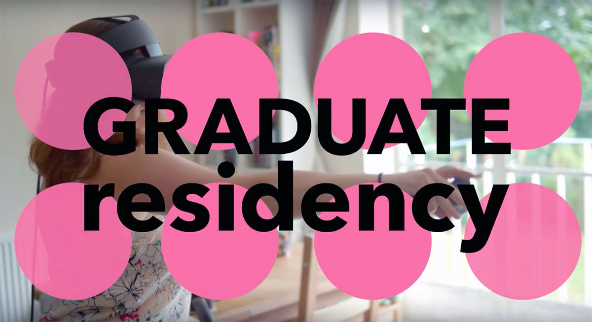 Titles from the Graduate Residency film.