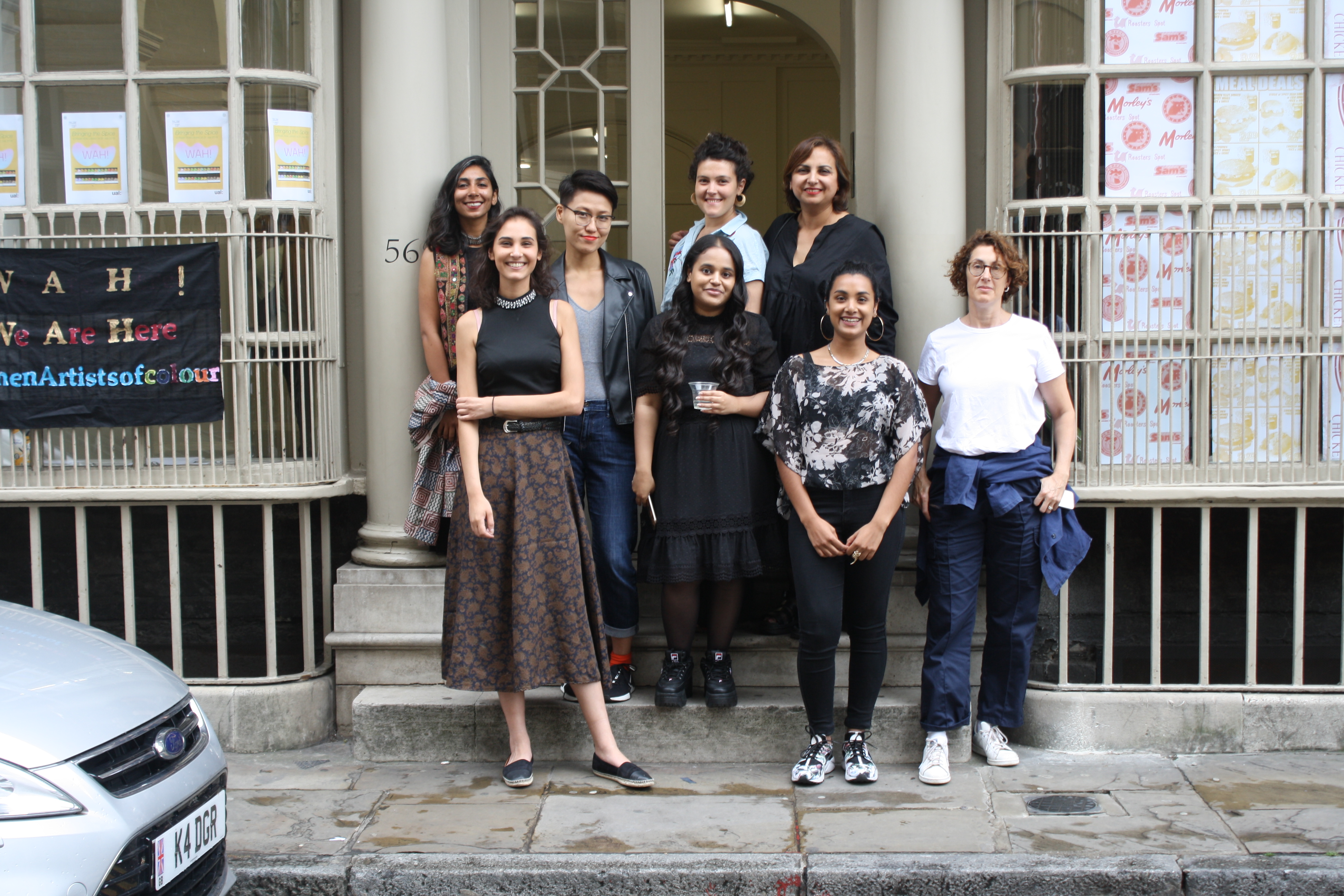 the Bringing the spice team photo outside gallery