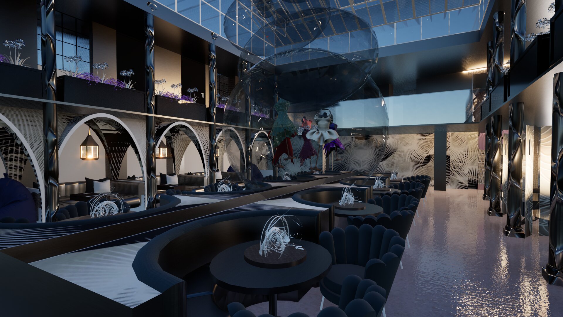 Rendering of a portable soft architecture environment.