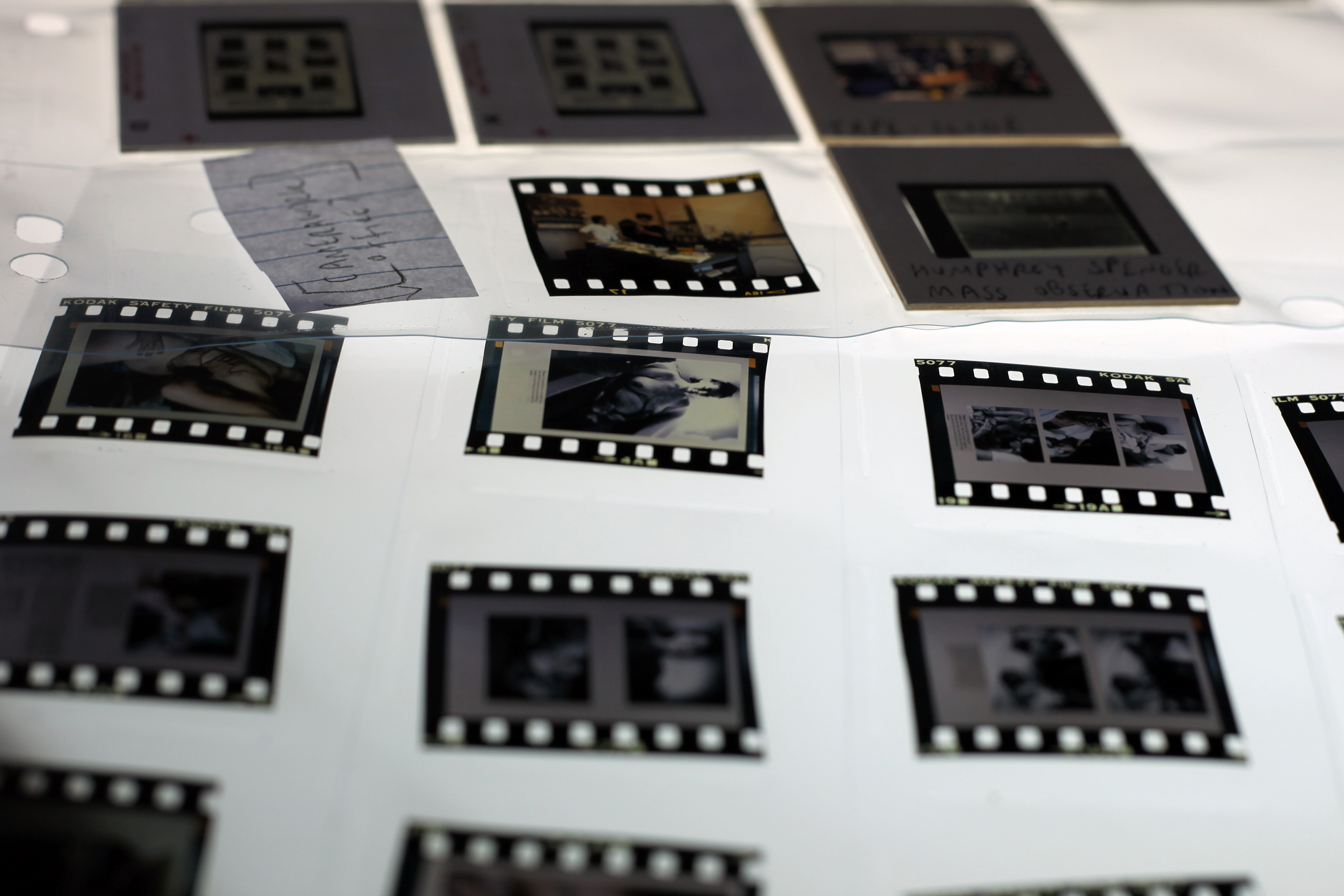 Photograph negatives