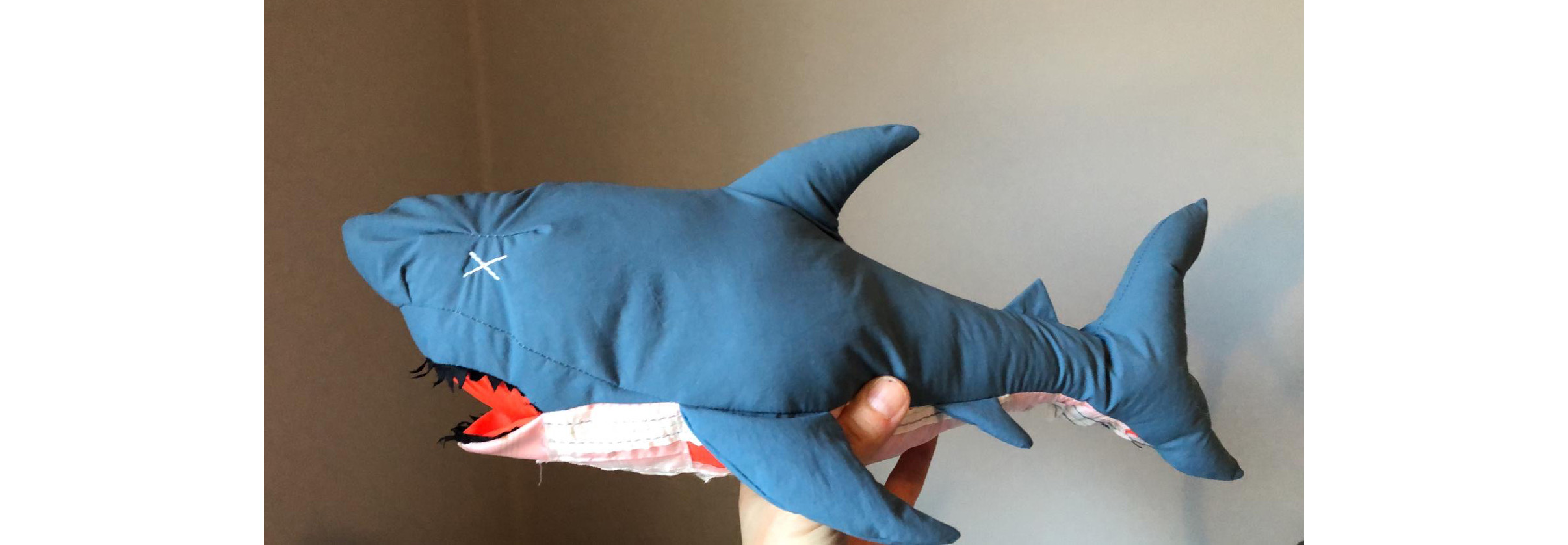 Raeburn shark, handmade