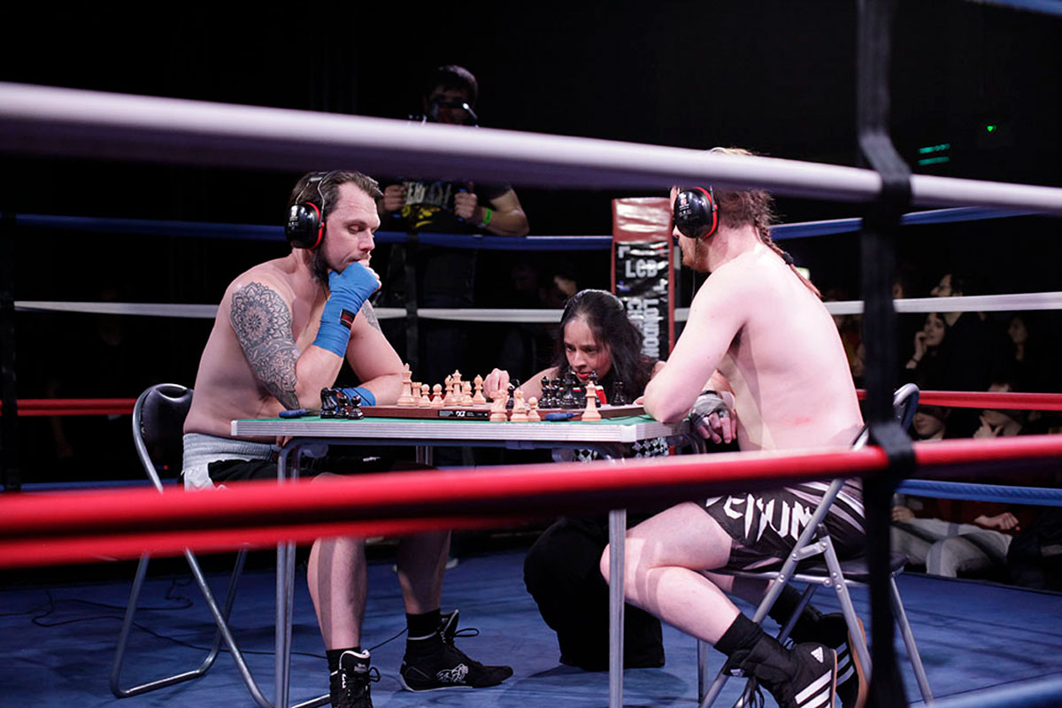 chess boxing match