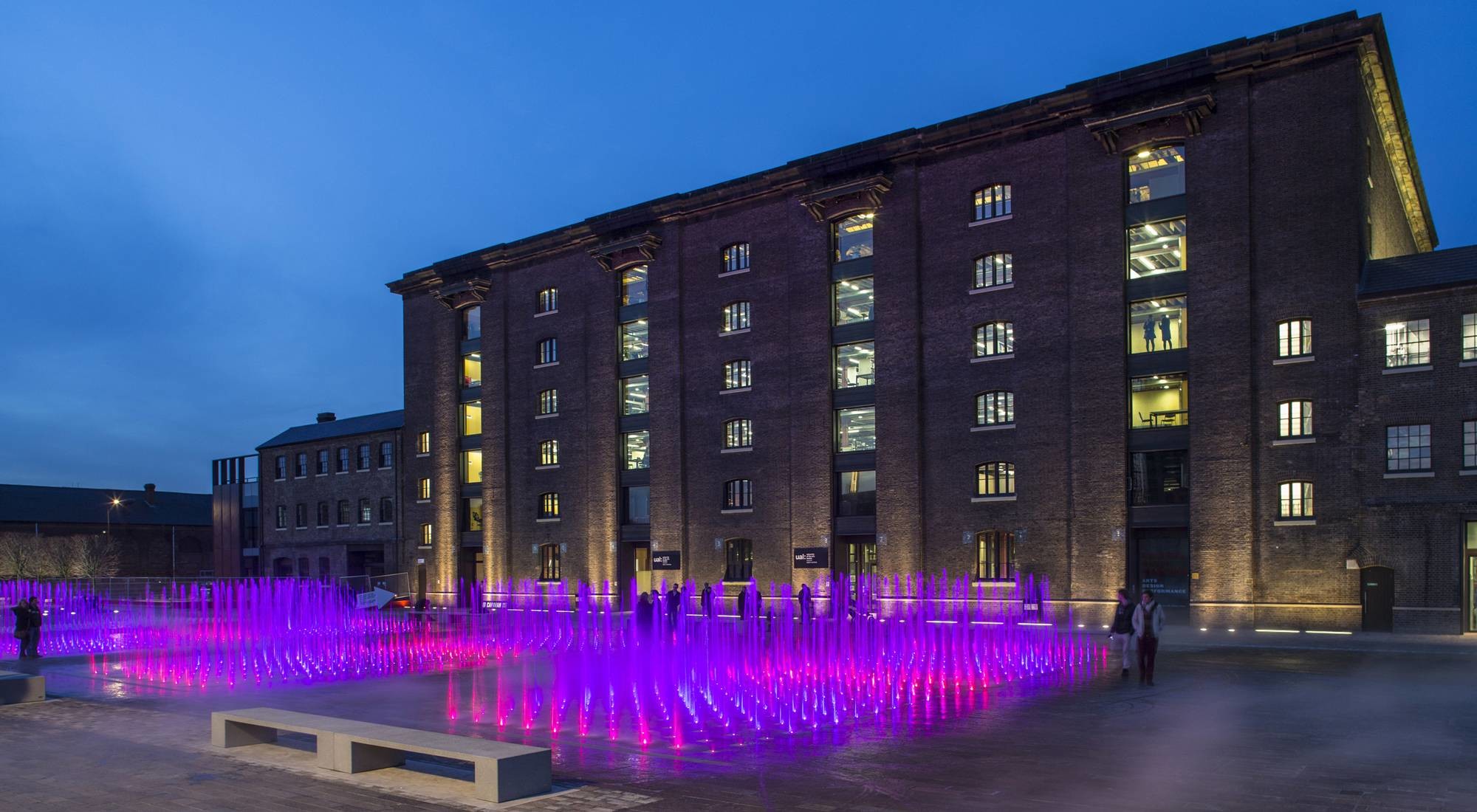 Central Saint Martins by night