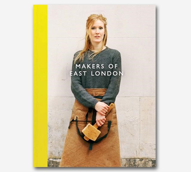 MA Designer Maker alumna Katharina Eisenkoeck featured on the cover of the book Makers of East London