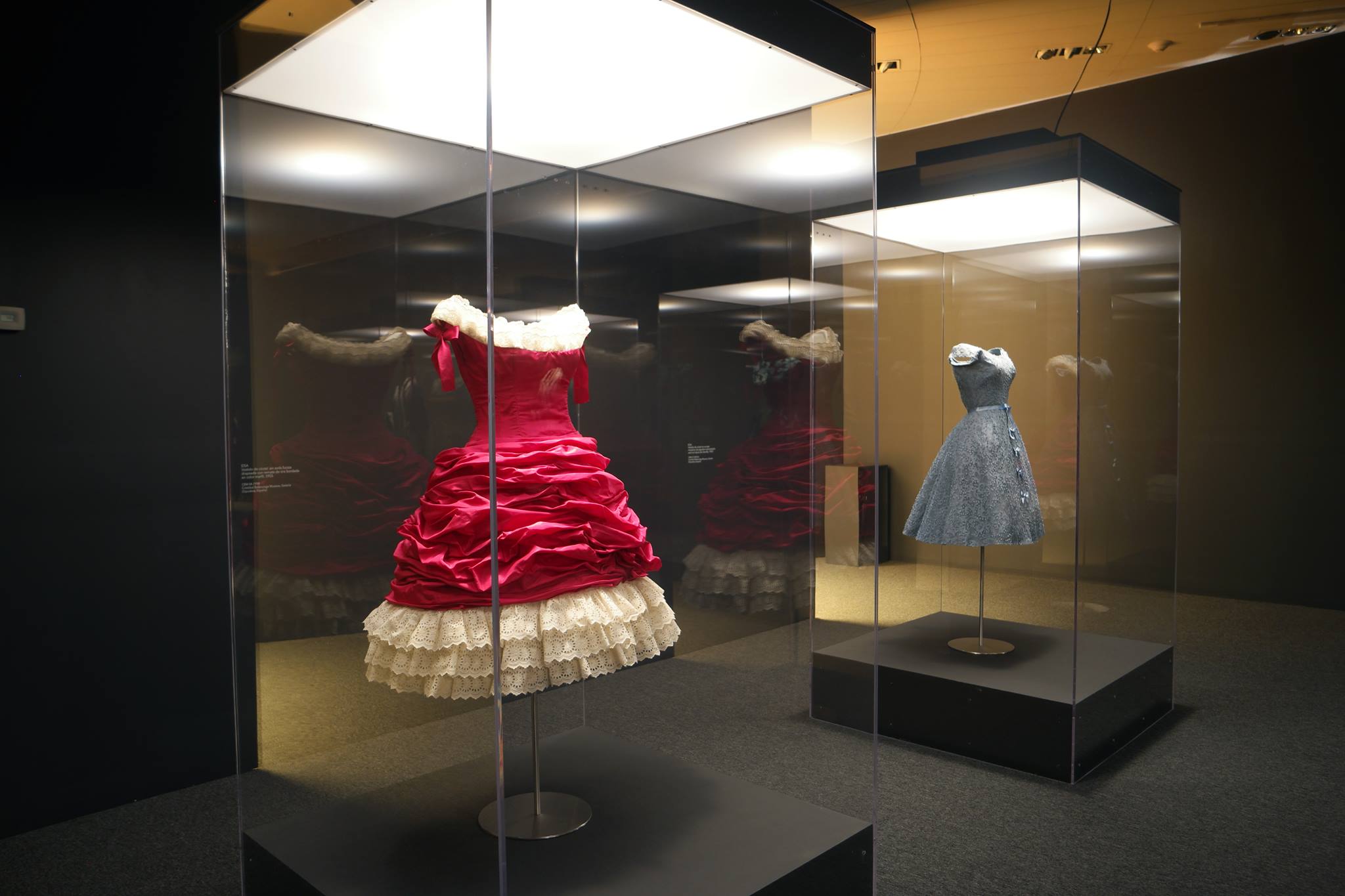 Voluminous dresses by Balenciaga