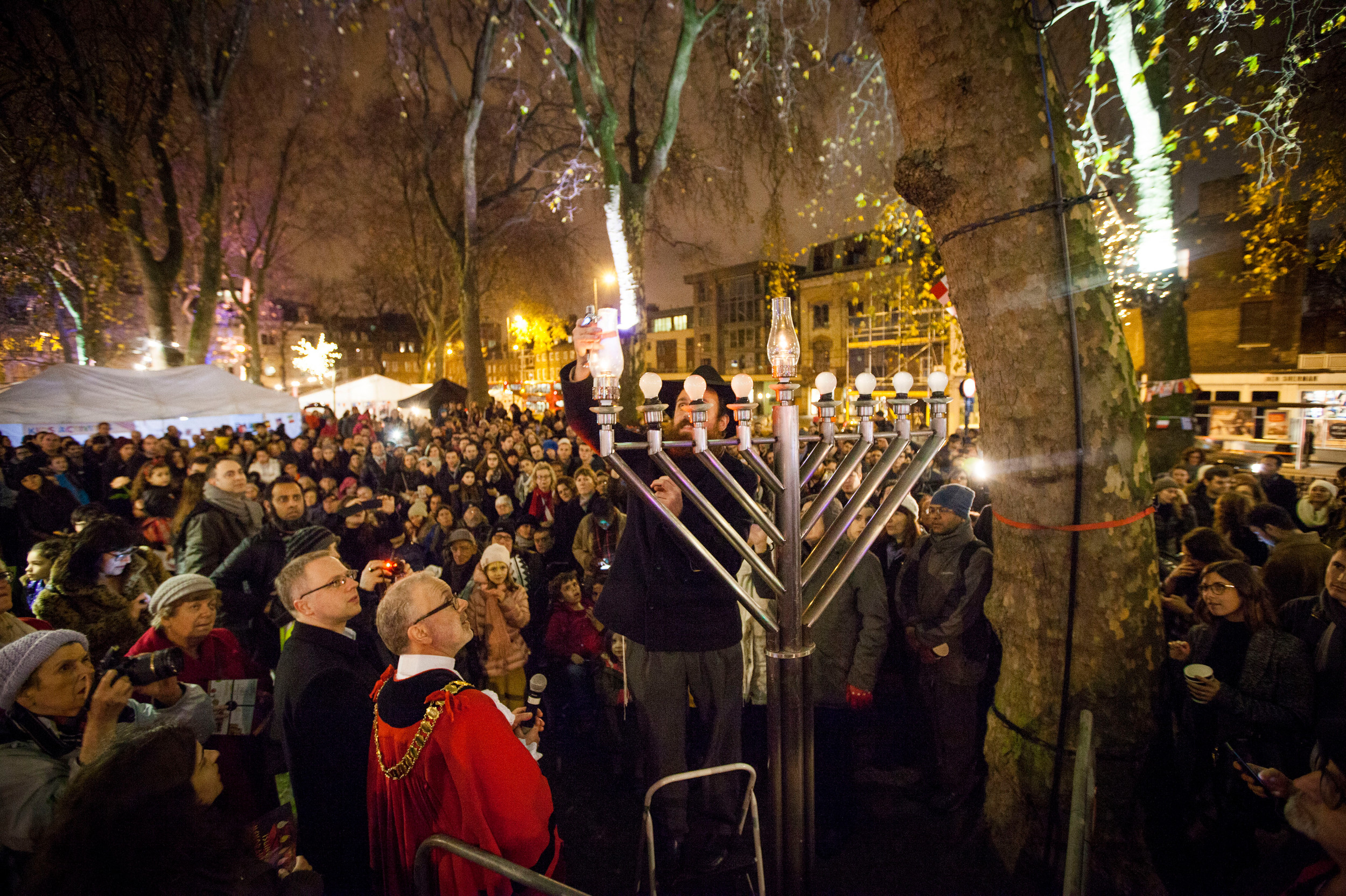 Celebrate Hanukkah in London