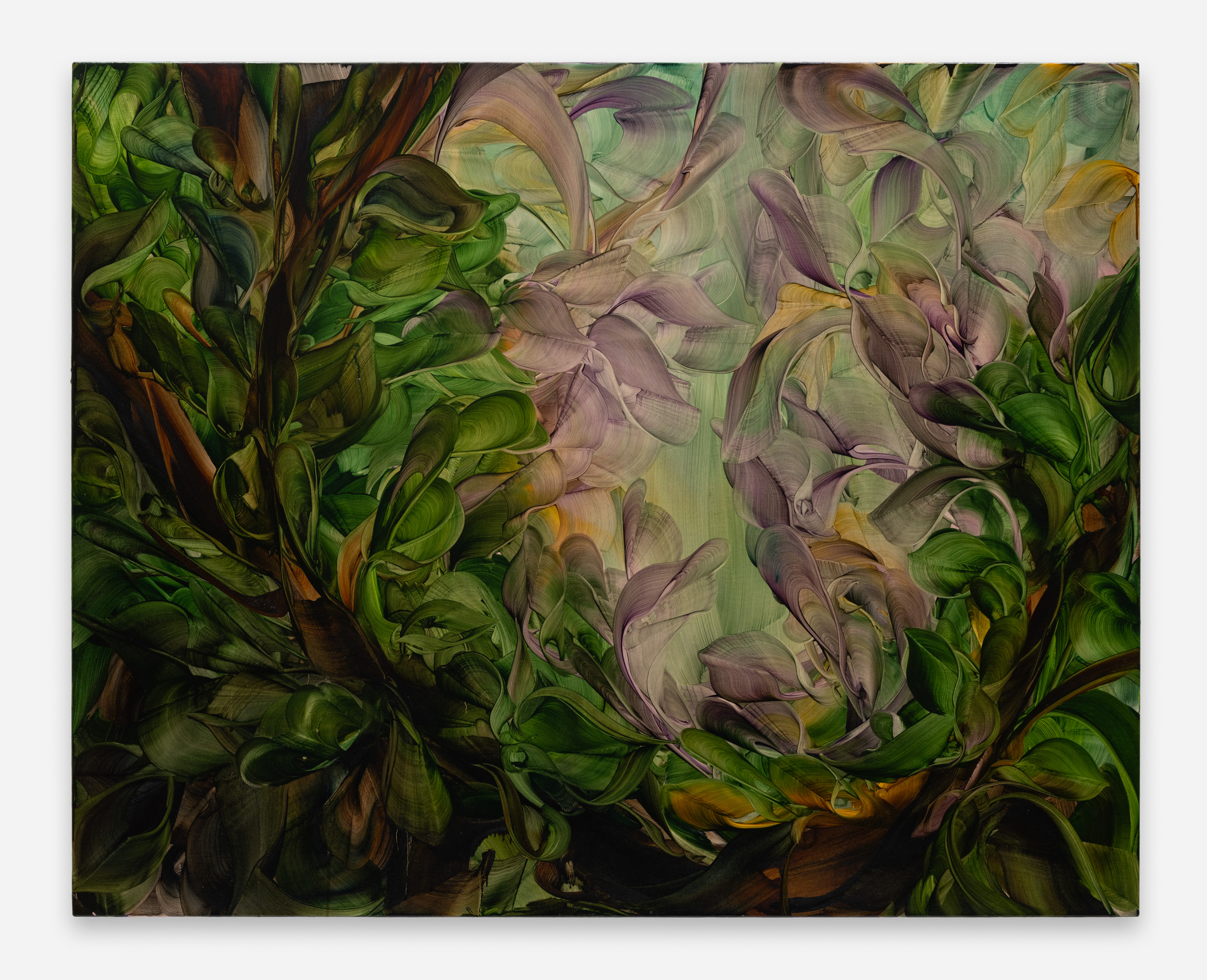 Michele Fletcher's multicoloured painting