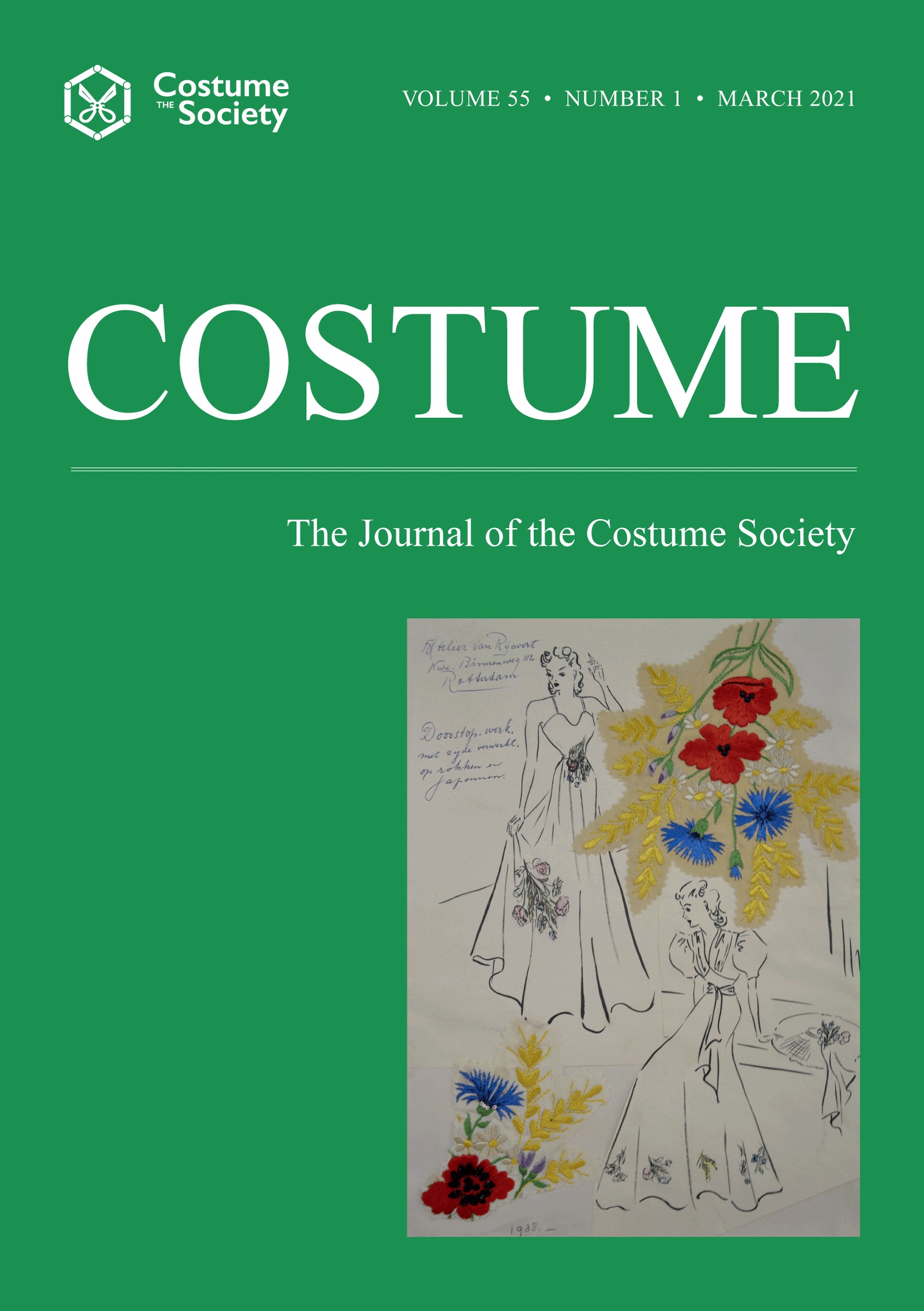 costume journal jacket cover