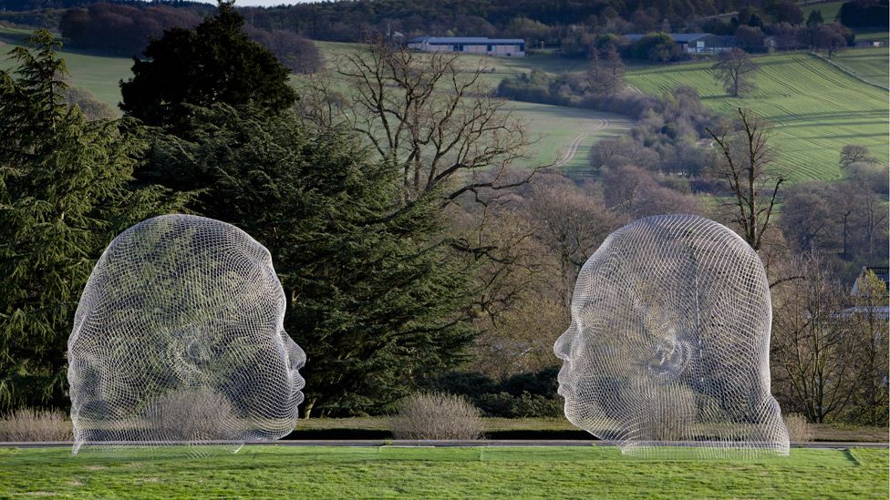 Jaume Plensa at Yorkshire Sculpture Park